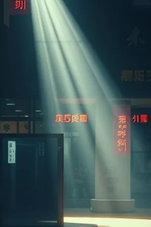 《屋顶上的学期》竖版封面，天台课桌与晾晒的校服