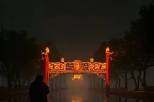 《夜航音乐会》直播封面，深夜舞台与弦乐四重奏灯位